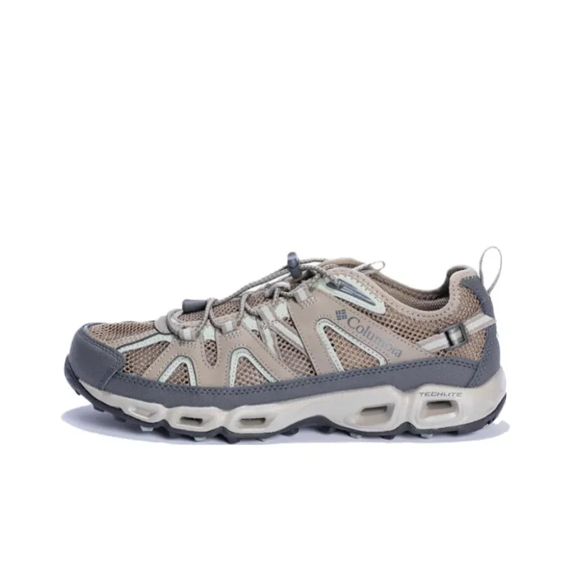 Columbia CREEL Slip Resistant And Breathable River Trekking Shoes Men's Brown-0