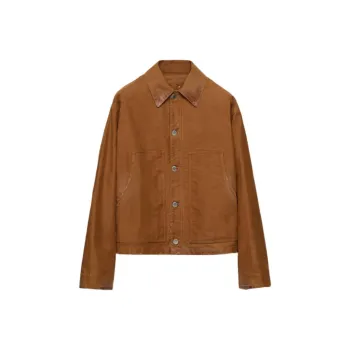 PRADA Moleskin Blouson Jacket