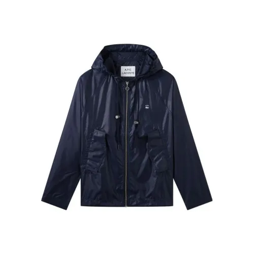 A BATHING APE Jackets Unisex Marine Blue