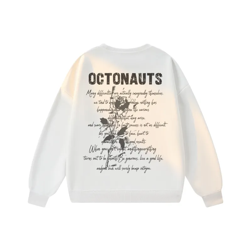 Small Columns Under The Sea Sweatshirt Unisex-0