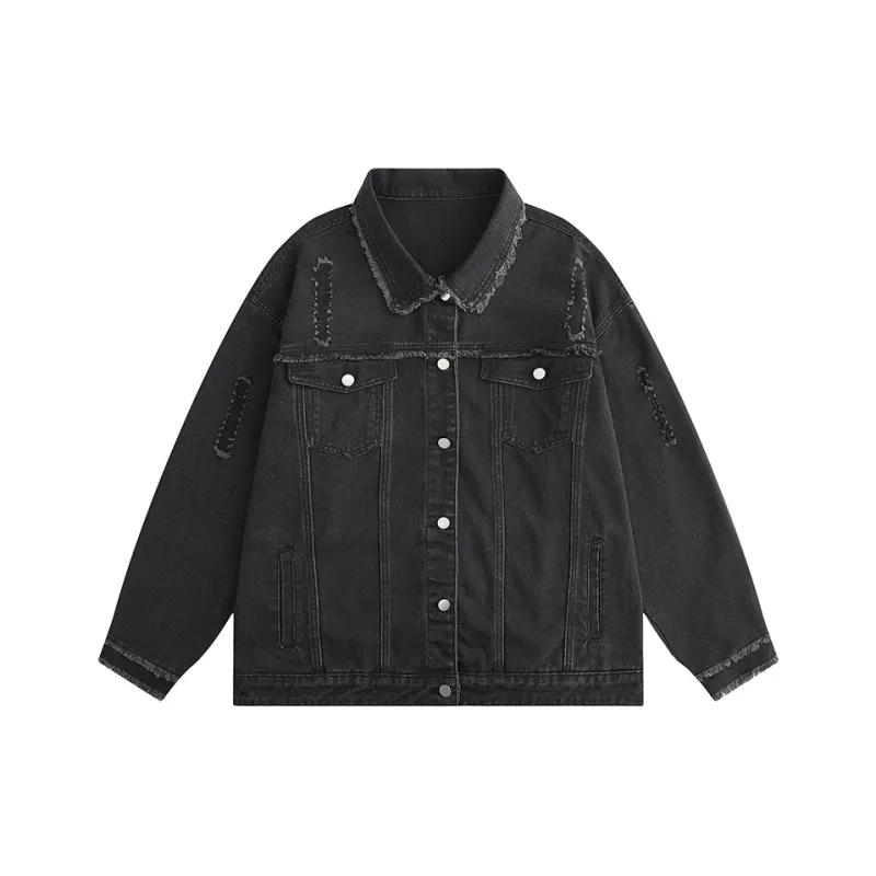 GROW DATE Denim Jacket Unisex Yellow Mud-16