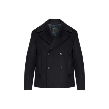 EMPORIO ARMANI Double Breasted Long Sleeved Jacket
