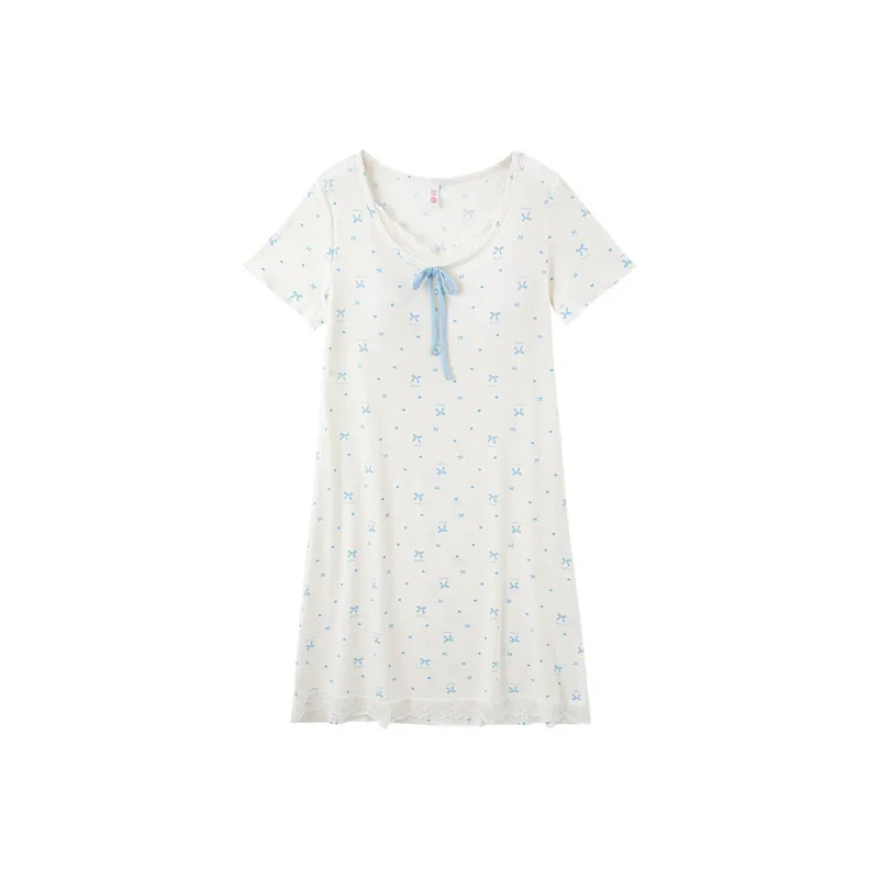 Sleeping Beauty Nightgown Women's White-0
