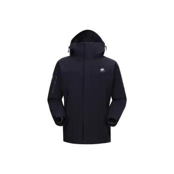 Panda Carefree Play Series Warm Water-Resistant Rainproof Windproof Windbreaker Jacket Unisex