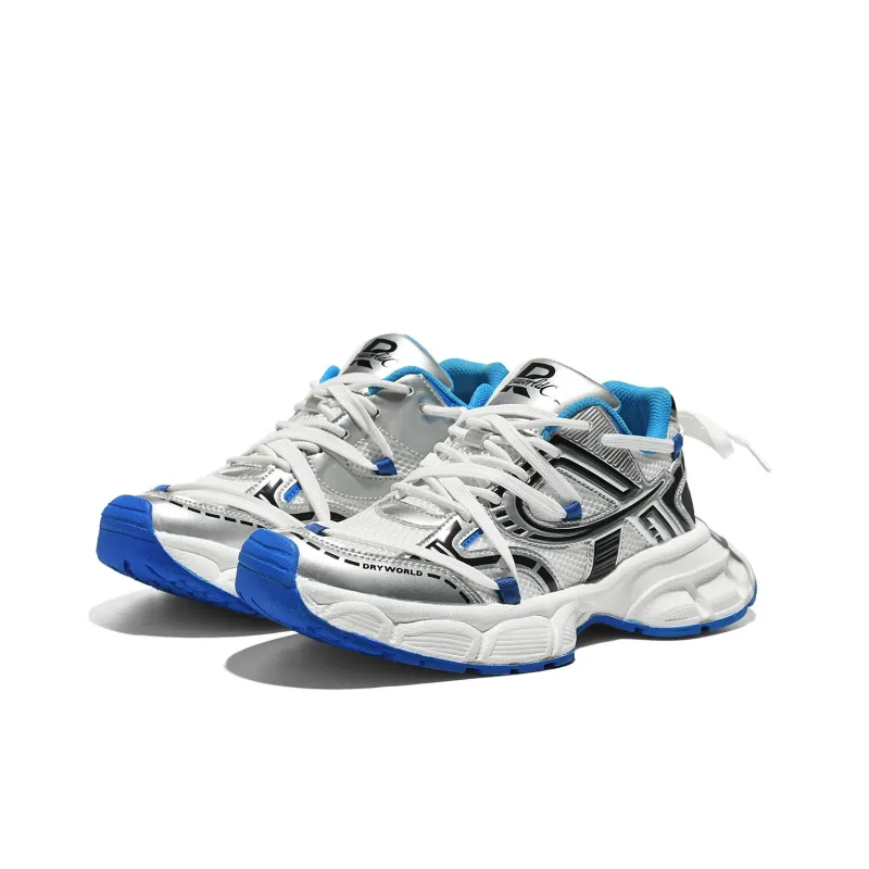 DIKENROK Slip Resistant, Abrasion Resistant, Breathable, Lightweight, Height Increasing Low Top Chunky Sneakers Unisex-10