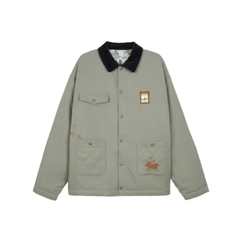 Adidas Originals x Mtss Clover Rabbit Hole Puffer Jacket Men's Earth Umber