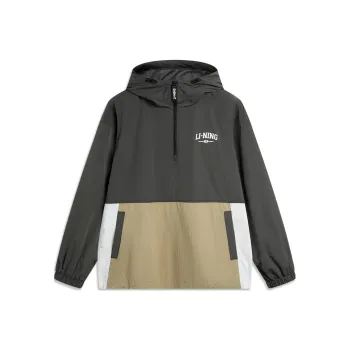 LiNing Sports Life Collection Sun Protection Clothing Men's Obsidian Gray
