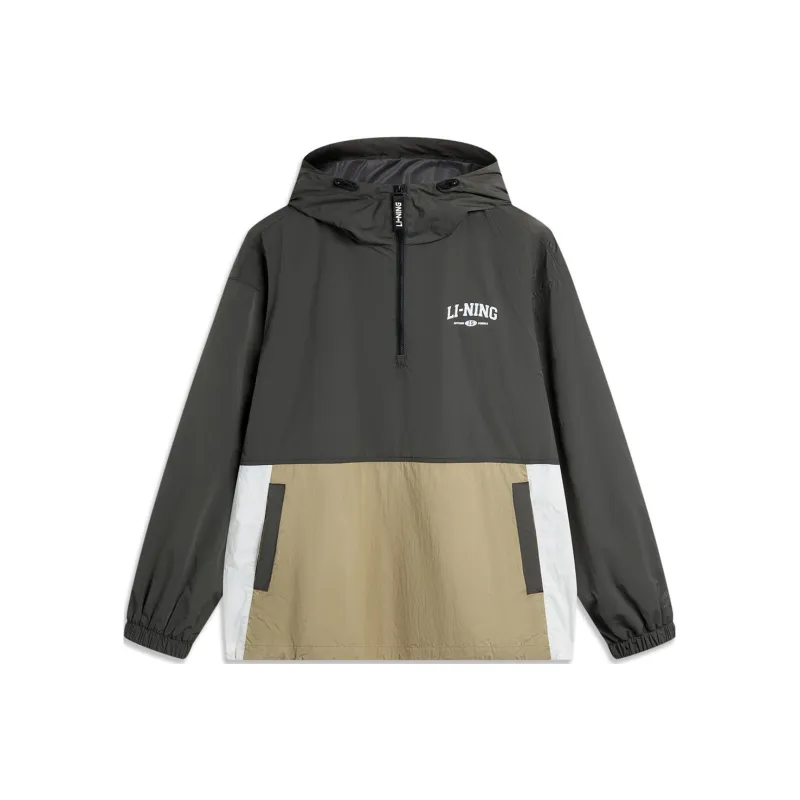 LiNing Sports Life Collection Sun Protection Clothing Men's Obsidian Gray-0