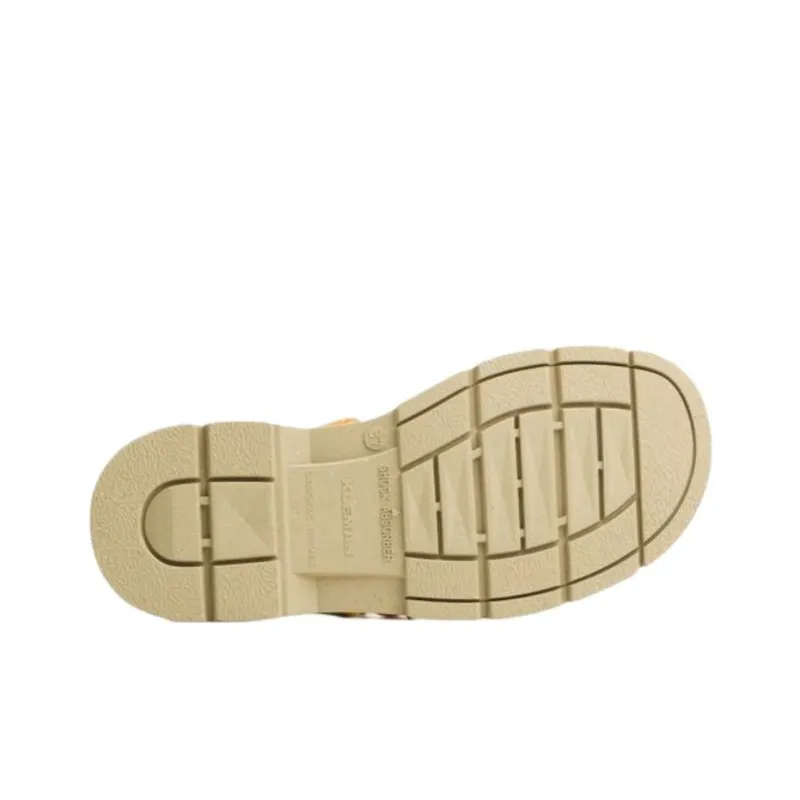 KLEMAN CLEON MANUFACTURE BALLAST V Roman Sandals 3cm Men's Peach-5