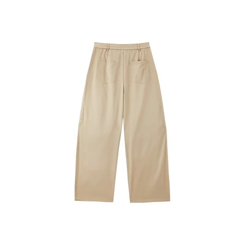 PEACEBIRD Casual Pants Women's Dark Rye Umber-1