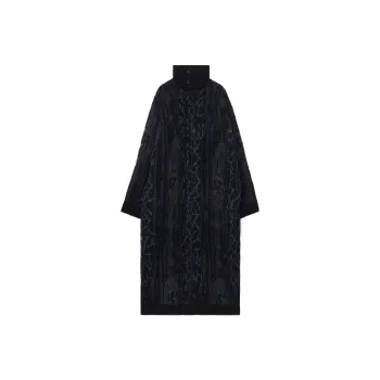 Yohji Yamamoto Contrasting-trim Wool-blend Jumper
