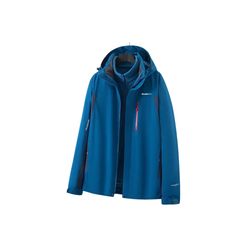 DOUBLEFISH Waterproof, Windproof, Abrasion Resistant, Thermal Windbreaker Jacket Unisex-3