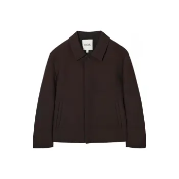 COS Jackets Men Dark Brown