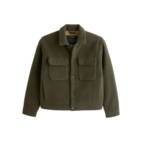AF Jackets Coats Men's Dark Green
