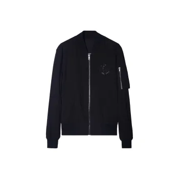 TCH Jackets Unisex Black With Silver Logo