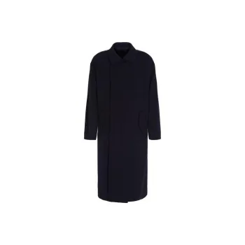 GIORGIO ARMANI Coats Men's Navy Blue