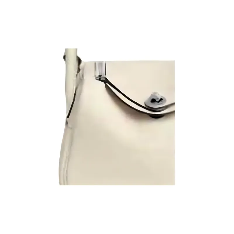 HERMES Lindy Clemence Bullock Leather One Shoulder Handbag Mini Women's I2 Nata Cream White-2