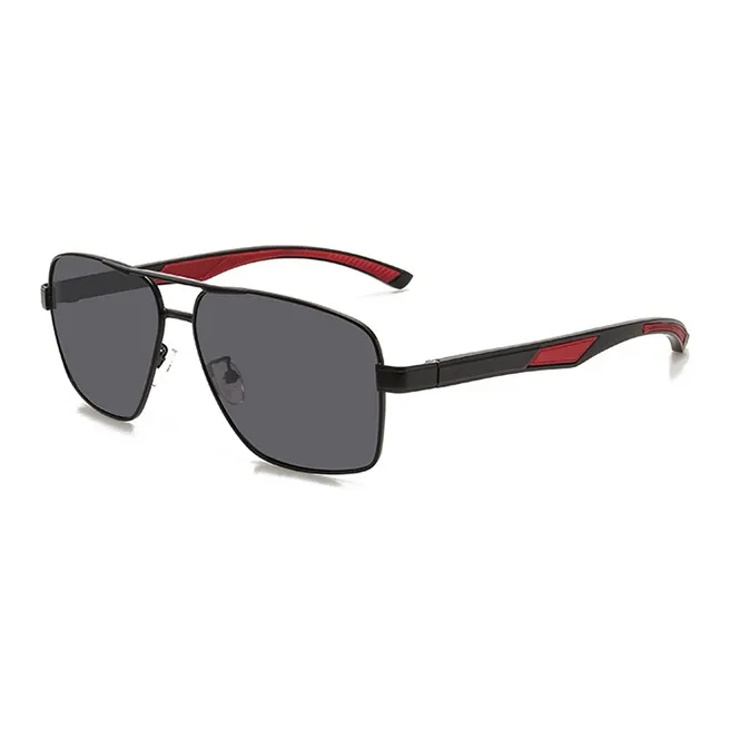 YUZHAOLIN Aluminum Magnesium Alloy Square Sunglasses Unisex-0