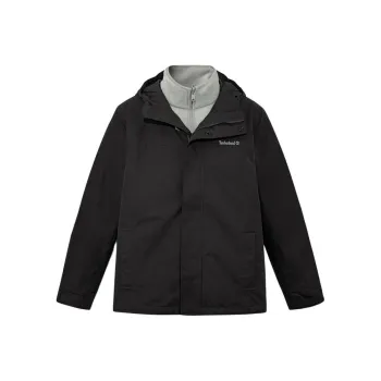 Timberland Waterproof And Breathable Windbreaker Jacket Men's Black