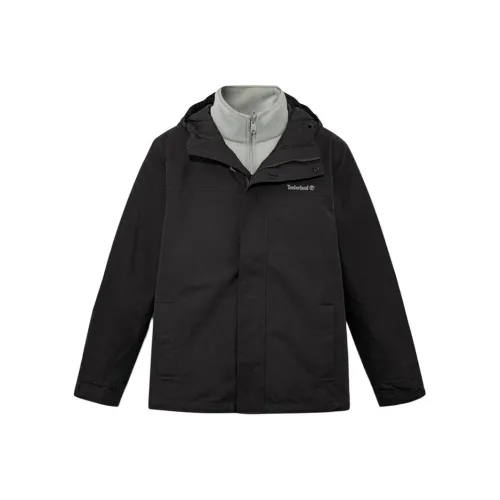Timberland Waterproof And Breathable Windbreaker Jacket Men's Black