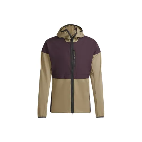 Adidas FIVE TEN FLOOCE WIND JACKET Jackets Coats Men's Brown
