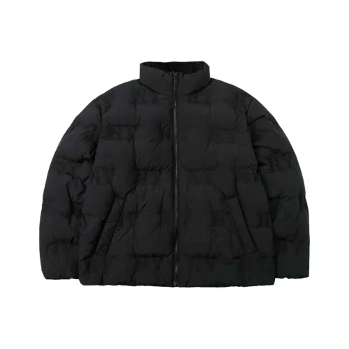 MLB New York Yankees Megagram New York Yankees Down Jumper Jackets Coats Unisex Black
