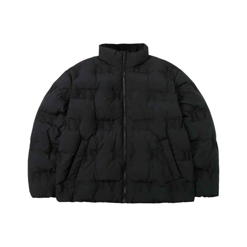 MLB New York Yankees Megagram New York Yankees Down Jumper Jackets Coats Unisex Black-0