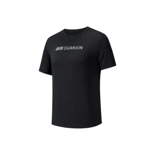 Anta Outdoor Collection T Shirt Men's Basic Black
