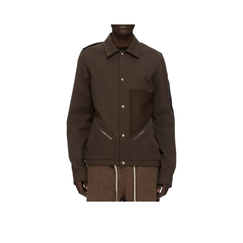 RICK OWENS Tour Snap Front Jacket-0