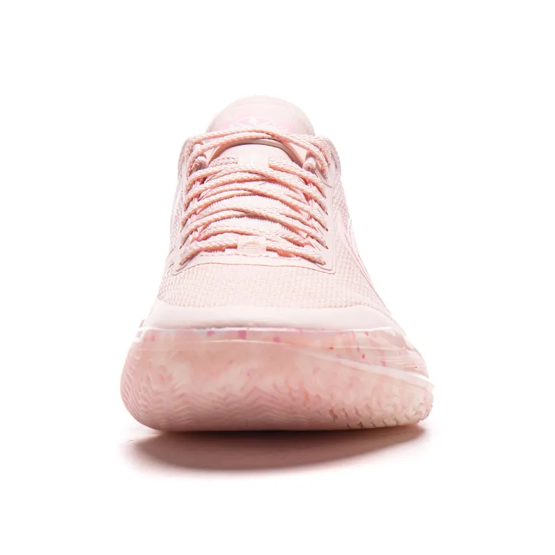 LiNing Blade 5 V2 Cushioning, Slip Resistant, And Breathable Low Top Basketball Shoes Men's Pink-4