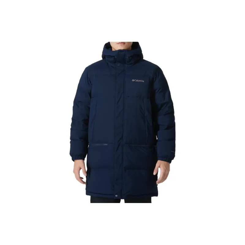 Columbia City Outdoor Collection Down Jacket Men's Navy Blue-0