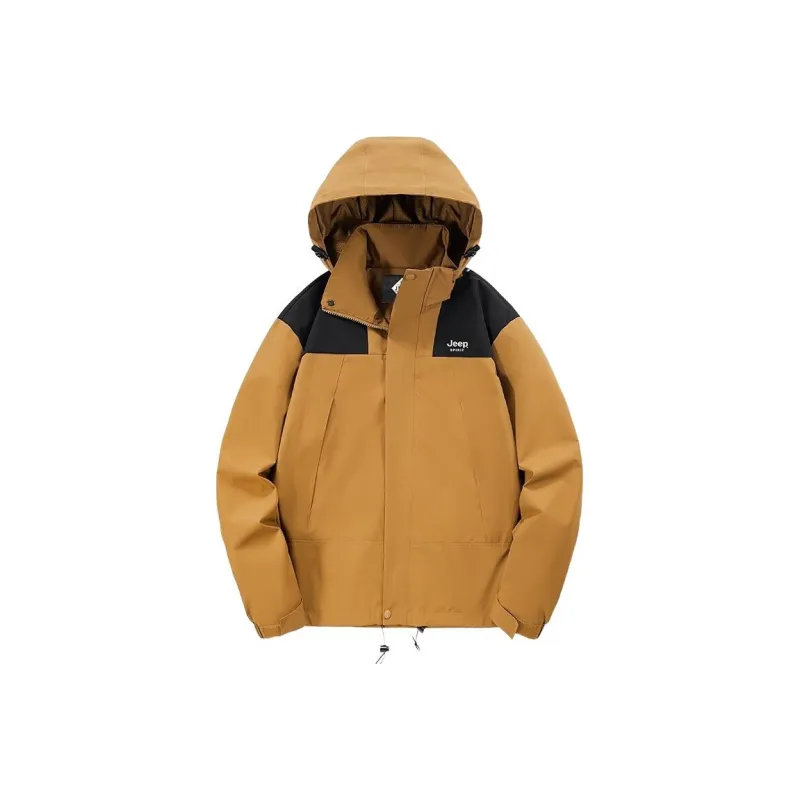 JEEP SPIRIT Urban Living/Travel/Commuting Waterproof, Windproof, Breathable, And Thermal Windbreaker Jacket Unisex-4