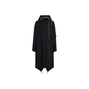 Yohji Yamamoto S'YTE SS24 Coats Unisex Black