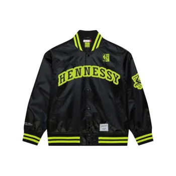 Mitchell & Ness x Hennessy SS24 Jackets Coats Unisex Black