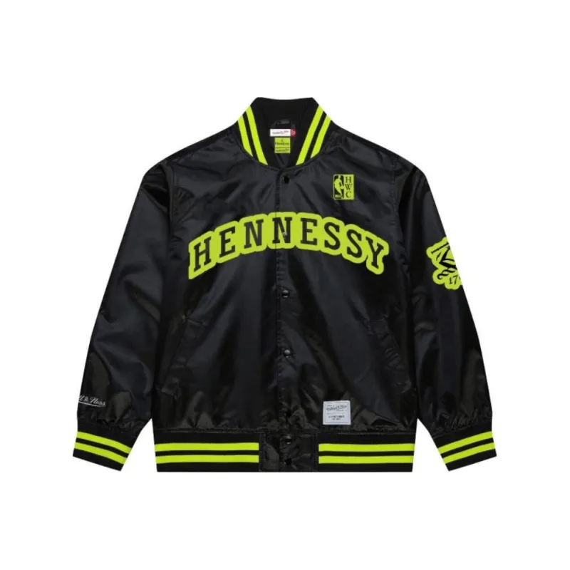 Mitchell & Ness x Hennessy SS24 Jackets Coats Unisex Black-0