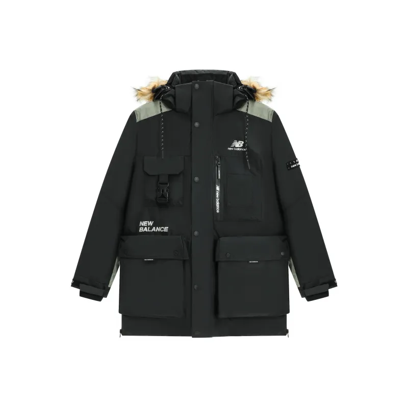 New Balance Down Jacket Winter Unisex Black-0