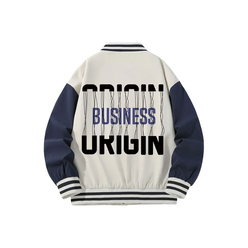 New Business Origin Baseball Jacket Unisex-4