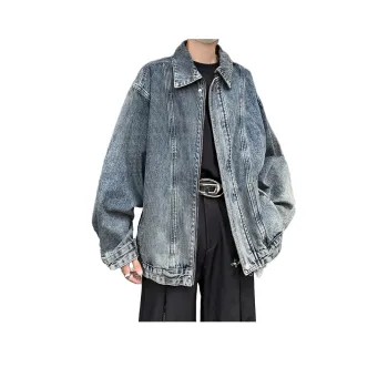 TYPERIGHTER Denim Jacket Unisex Blue