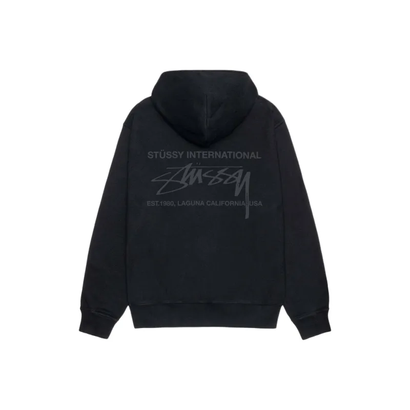 Stussy Smooth International Hoodie Pigment Dyed-0