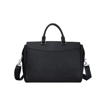 CROSSGEAR Top Grain Cow Leather Briefcase Men's Multicolor