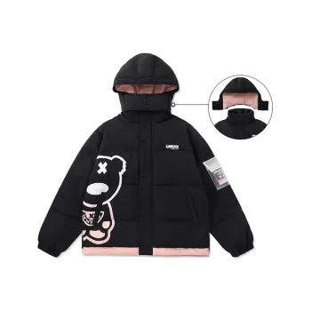 LAMLICKA Puffer Jackets Unisex Black