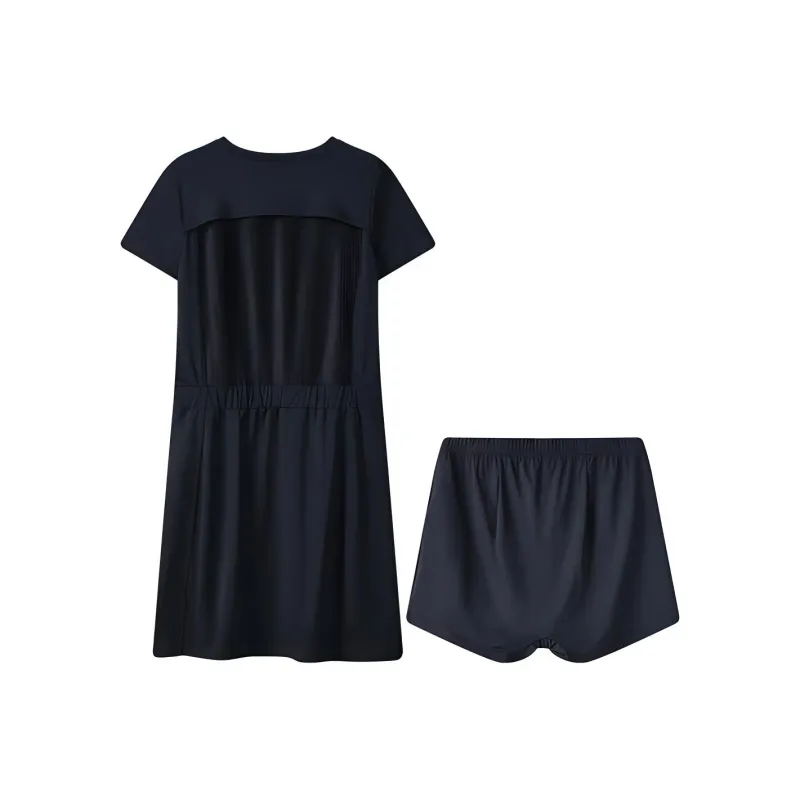 FILA Short Sleeved Dresses Women's Legend Blue-1