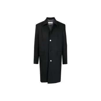 OFF WHITE Single breasted Wool blend Coat