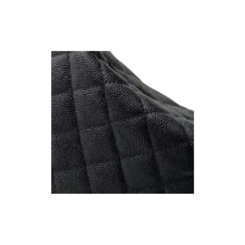 CHANEL Grain Calfskin Handbag Women's Black-3