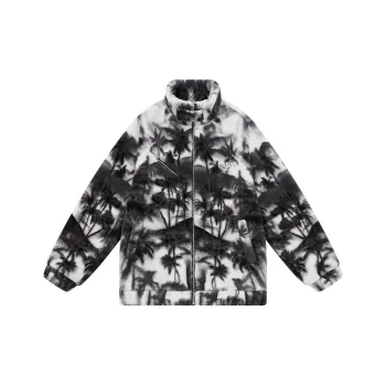 BEASTER Puffer Jacket Unisex Black & White