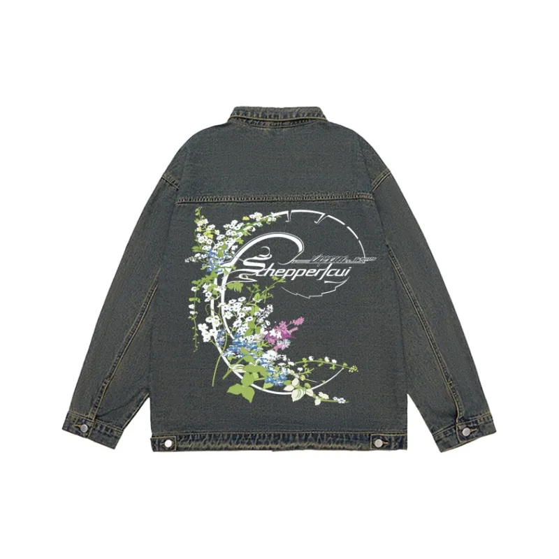 JCUI Denim Jackets Unisex-6