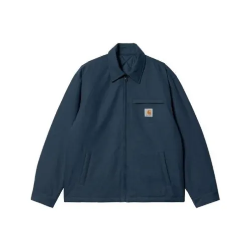 Carhartt WIP Jackets Coats Men's Marine Blue