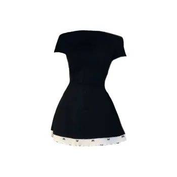 MTHE Short Sleeved Dress Women's Black