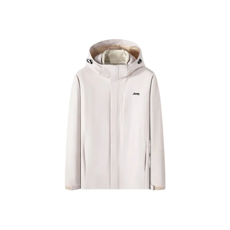Jeep Urban Living/Travel/Commuting Waterproof And Windproof Windbreaker Jacket Unisex-0