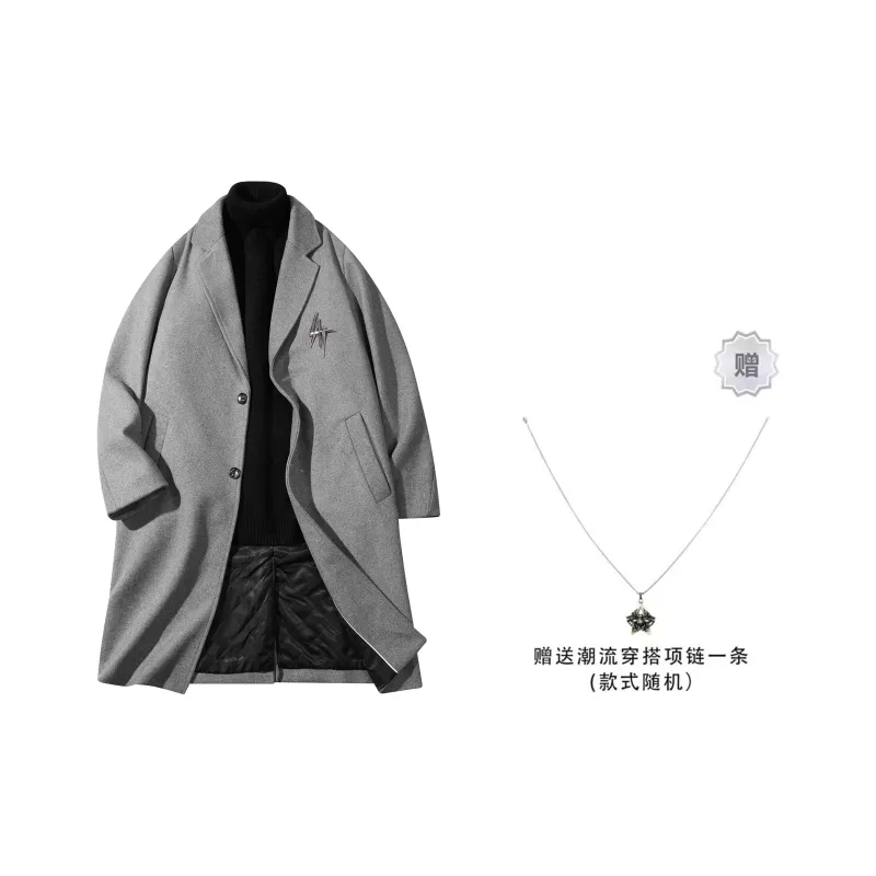 LA'T.WEEKEND Coats Unisex Thickened And Fleece Lined/Regular Optional-8
